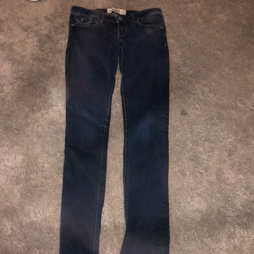 Dark blue skinny jeans